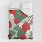 Fruit market Paris retro inspiration Duvet Cover Gallery Image 6