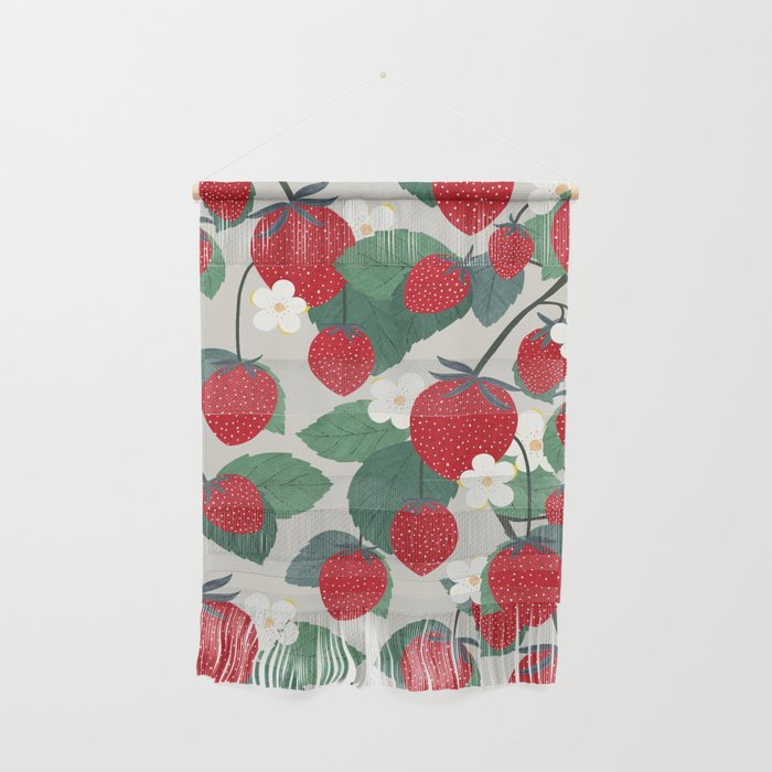 Fruit market Paris retro inspiration Wall Hanging Gallery Image 1