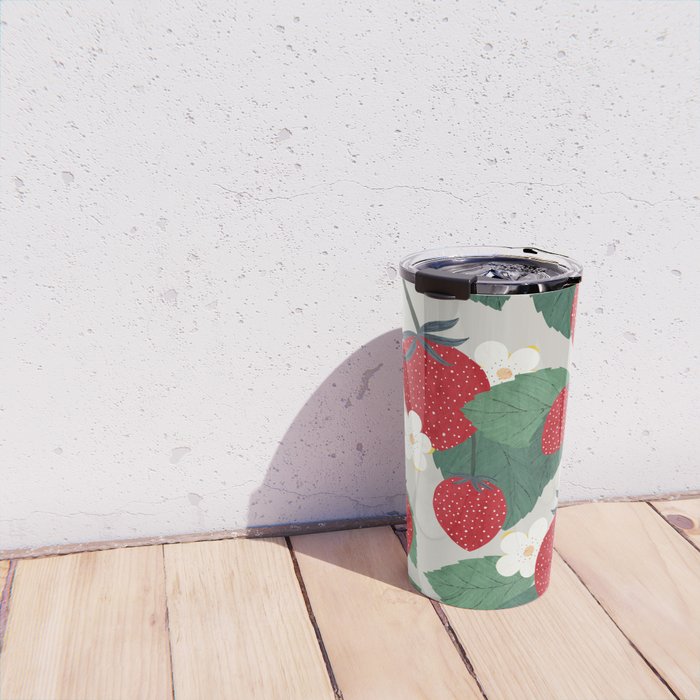 Fruit market Paris retro inspiration Travel Mug Gallery Image 4
