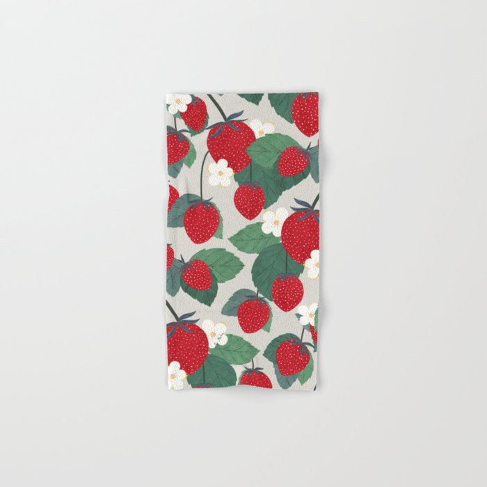 Fruit market Paris retro inspiration Bath Towel Gallery Image 1