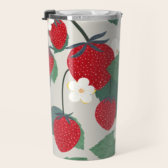 Fruit market Paris retro inspiration Travel Mug Gallery Image 3