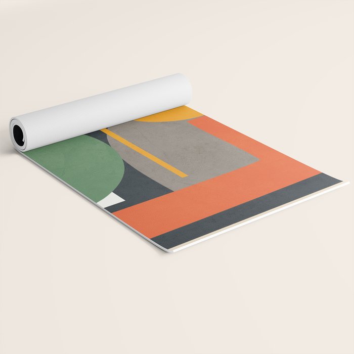 Abstract Shape Setting 02 Yoga Mat Gallery Image 2