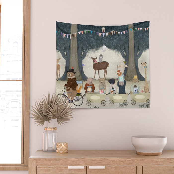 oh so happy Wall Tapestry Gallery Image 2