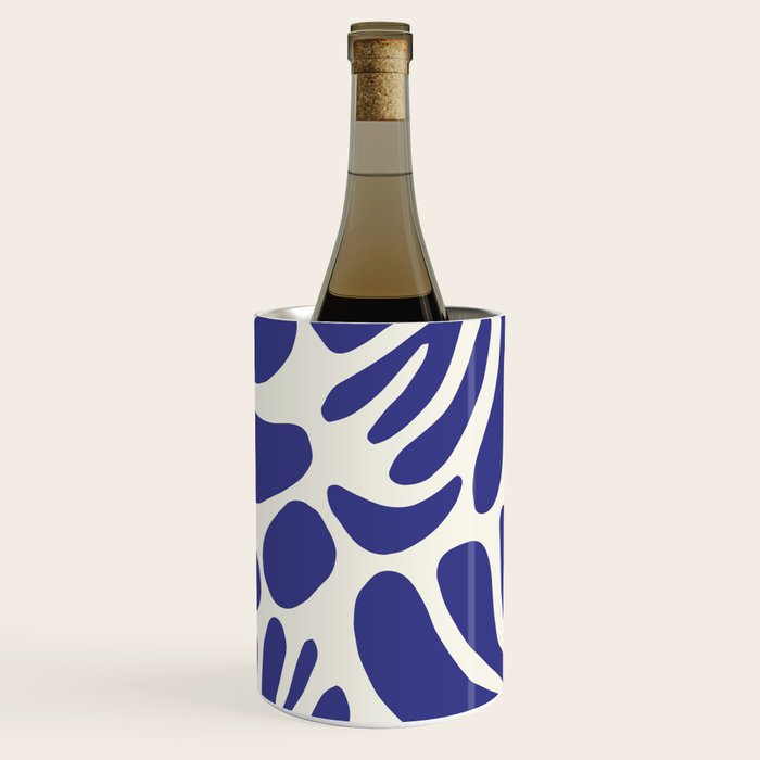 Abstract organic nature leaf art pattern Wine Chiller Gallery Image 2