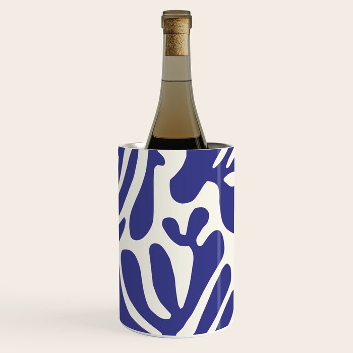 Abstract organic nature leaf art pattern Wine Chiller Gallery Image 1
