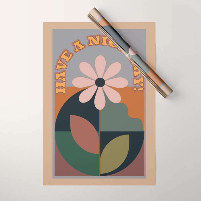 Have A Nice Day 8 Wrapping Paper Gallery Image 1