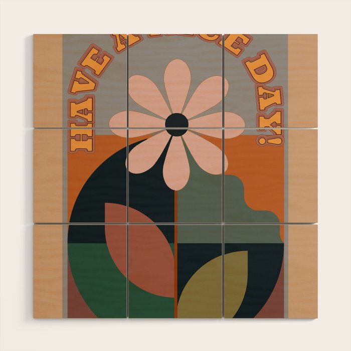 Have A Nice Day 8 Wood Wall Art Gallery Image 1