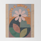 Have A Nice Day 8 Throw Blanket Gallery Image 2