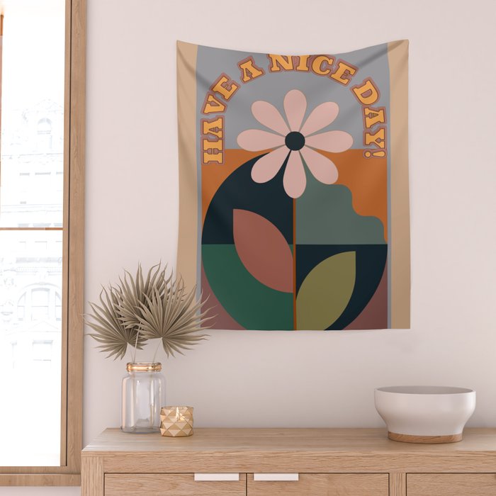 Have A Nice Day 8 Wall Tapestry Gallery Image 2