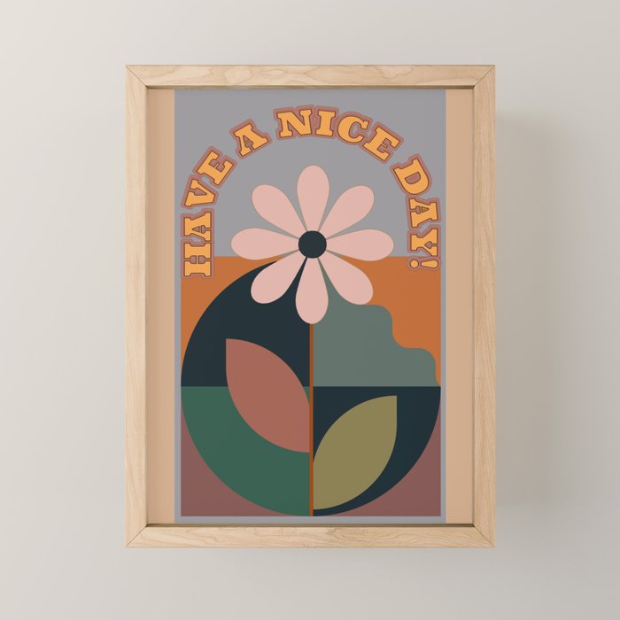 Have A Nice Day 8 Mini Art Print Gallery Image 1