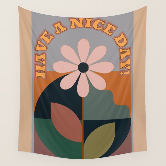 Have A Nice Day 8 Wall Tapestry Gallery Image 4