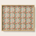 Botanical Nostalgia Hand Painted Serving Tray Gallery Image 1