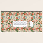 Botanical Nostalgia Hand Painted Desk Mat Gallery Image 1