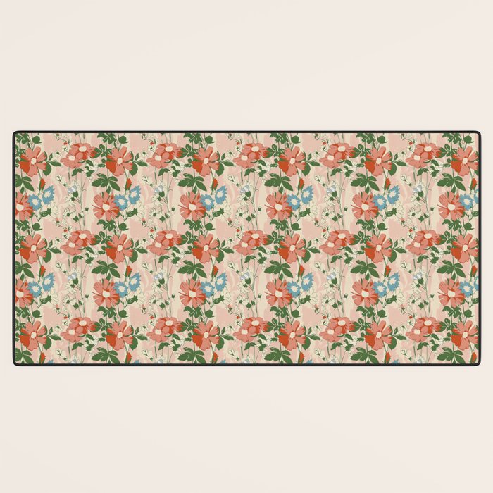 Botanical Nostalgia Hand Painted Desk Mat Gallery Image 3