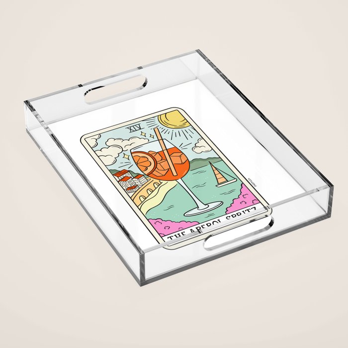 SPRITZ READING Acrylic Tray Gallery Image 1