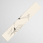 Minimal Butterfly Sketch Table Runner Gallery Image 3