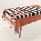 The Striped Cat II Tablecloth Gallery Image 1