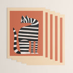 The Striped Cat II Wrapping Paper Gallery Image 3
