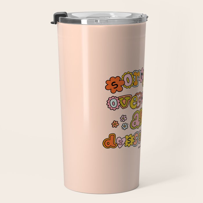 Sorry I'm Overwhelmed and Dissociating Travel Mug Gallery Image 3