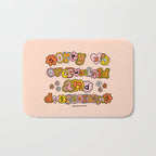 Sorry I'm Overwhelmed and Dissociating Bath Mat Gallery Image 1