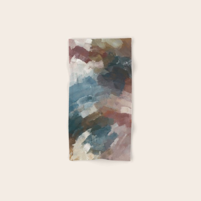 Organic Earth Palette Bath Towel Gallery Image 1