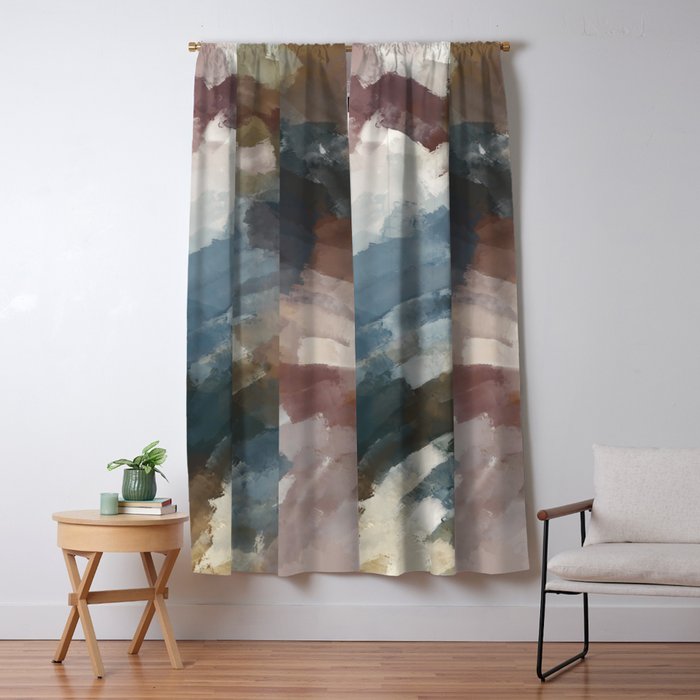 Organic Earth Palette Window Curtain Gallery Image 5