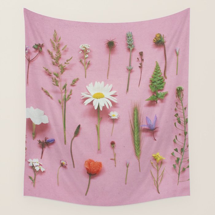 Wild Flowers Wall Tapestry Gallery Image 4