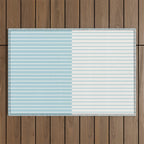 Color Block Lines XXIII Outdoor Rug Gallery Image 1
