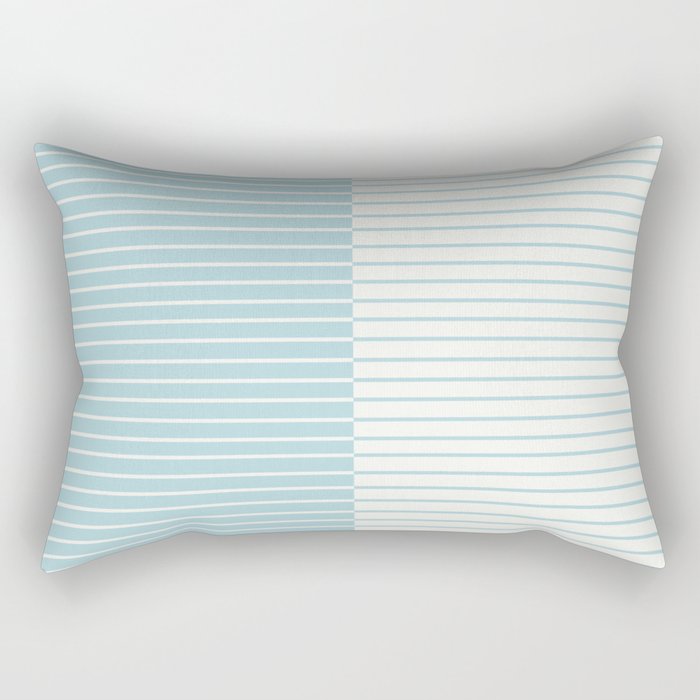 Color Block Lines XXIII Rectangular Pillow Gallery Image 1