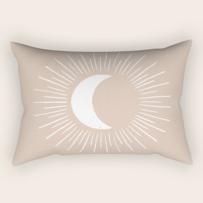 Night Glow - Sand Rectangular Pillow Gallery Image 2
