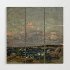 Tom Thomson Windy Day- Rough Weather in the Islands 1914. Canadian Landscape Artist Wood Wall Art Gallery Image 1