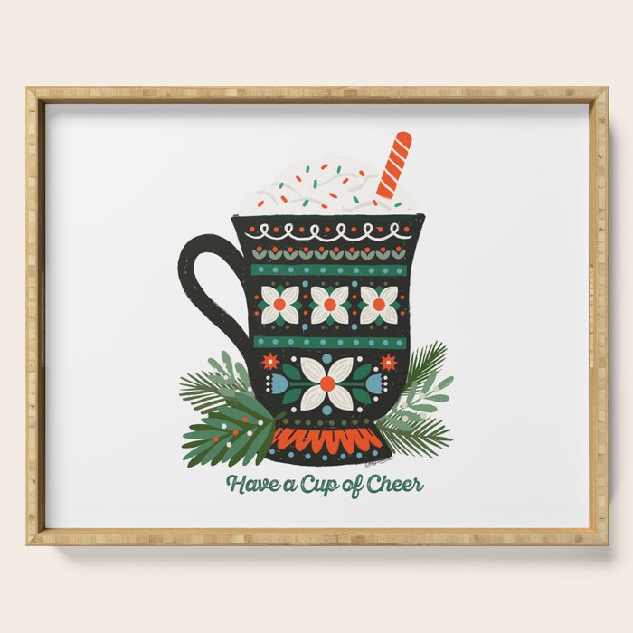 Cup of Cheer Serving Tray Gallery Image 1