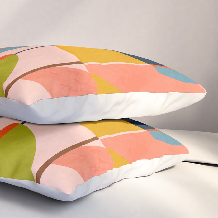 floral shapes III Pillow Sham Gallery Image 3