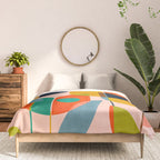 floral shapes III Comforter Gallery Image 3