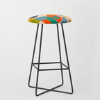 floral shapes III Stool Gallery Image 1