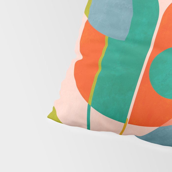 floral shapes III Pillow Sham Gallery Image 4