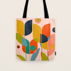 floral shapes III Tote Bag Gallery Image 1