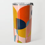 floral shapes III Travel Mug Gallery Image 2