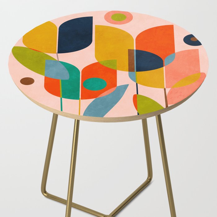 floral shapes III Side Table Gallery Image 2