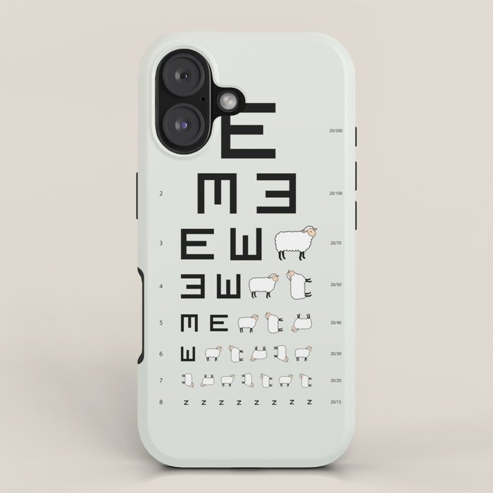 The EWE Chart iPhone Case Gallery Image 1