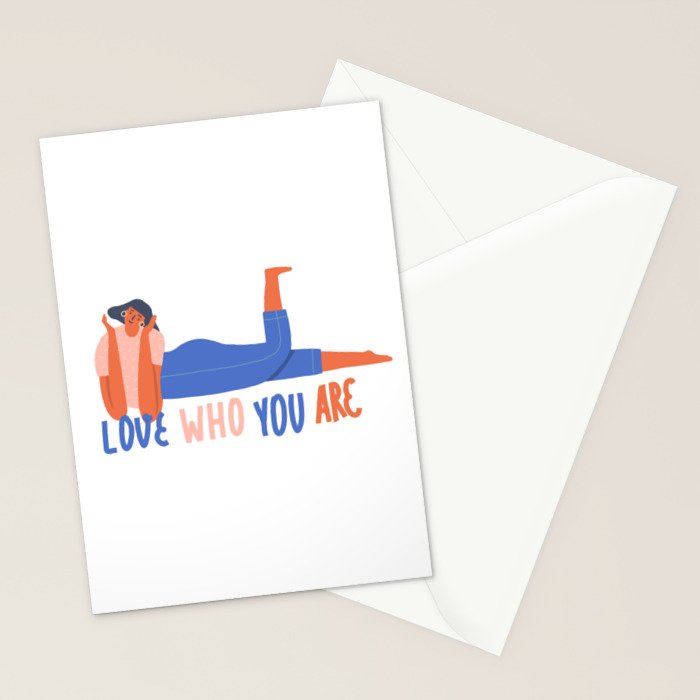 Love who you are Stationery Card Gallery Image 2