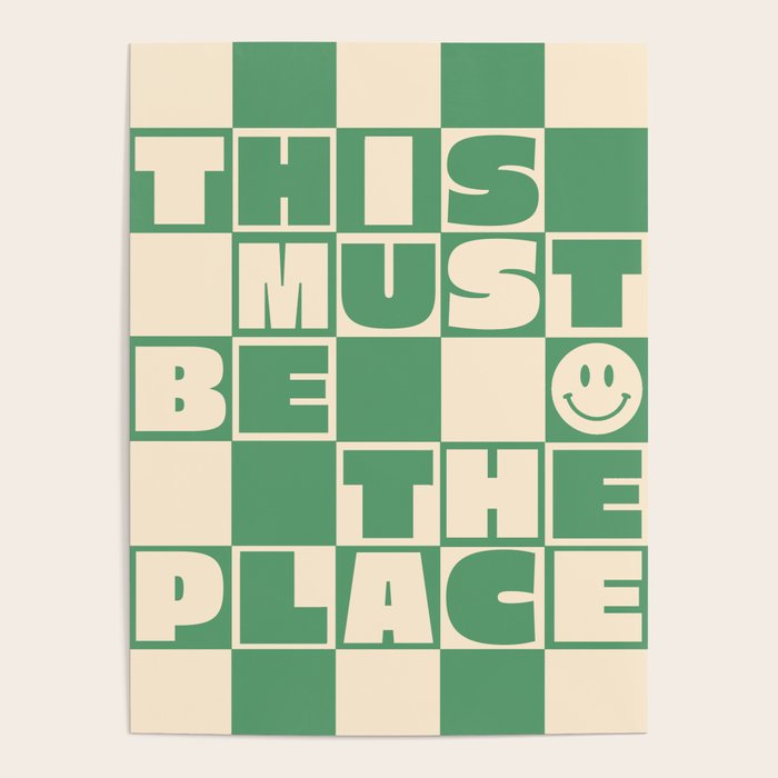 This Must Be The Place (Green) Poster Gallery Image 4