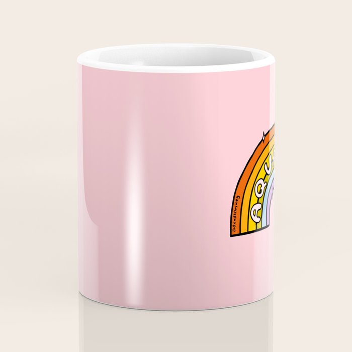 Aquarius Rainbow Coffee Mug Gallery Image 4