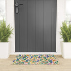 Evelyn floral pattern Welcome Mat Gallery Image 3