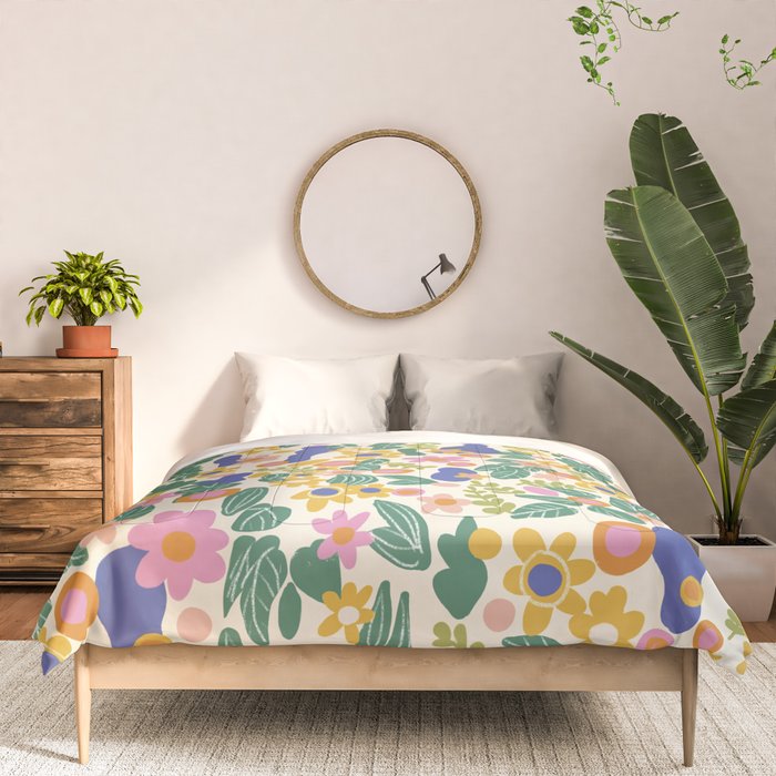 Evelyn floral pattern Comforter Gallery Image 3