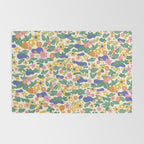 Evelyn floral pattern Rug Gallery Image 2