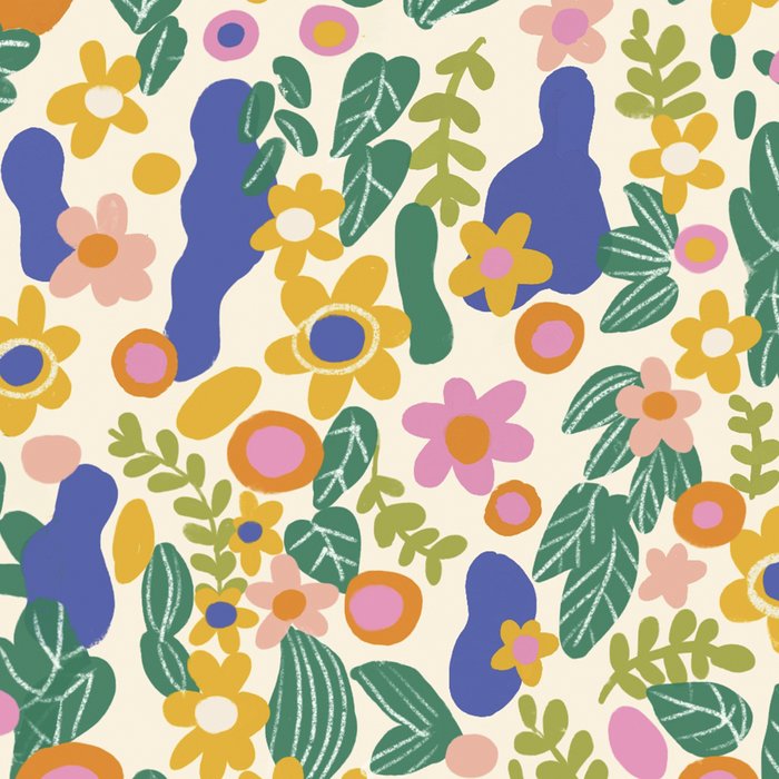 Evelyn floral pattern Coffee Mug Gallery Image 2