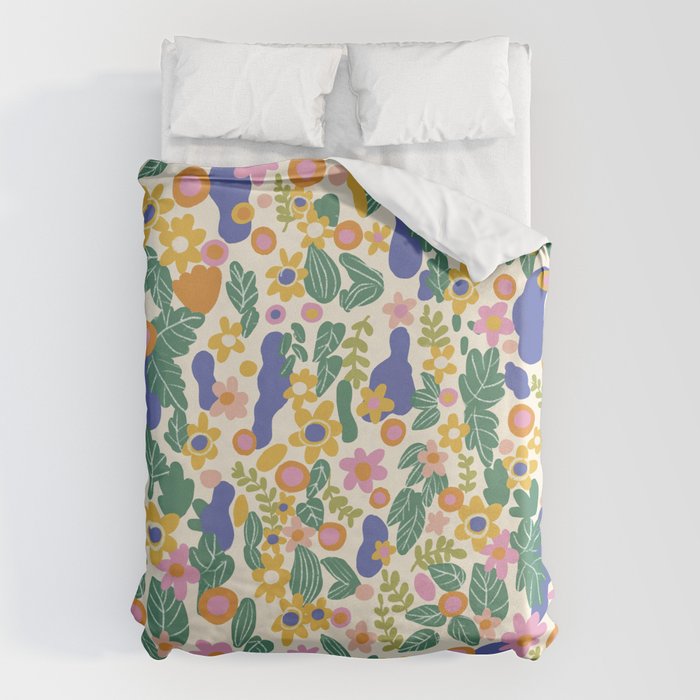 Evelyn floral pattern Duvet Cover Gallery Image 6