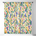 Evelyn floral pattern Window Curtain Gallery Image 5
