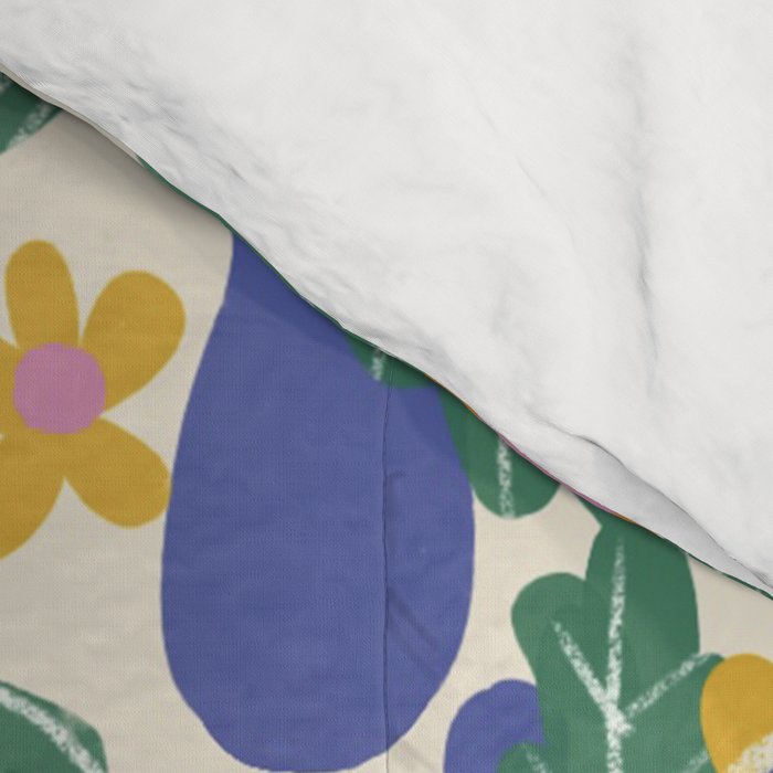 Evelyn floral pattern Comforter Gallery Image 4